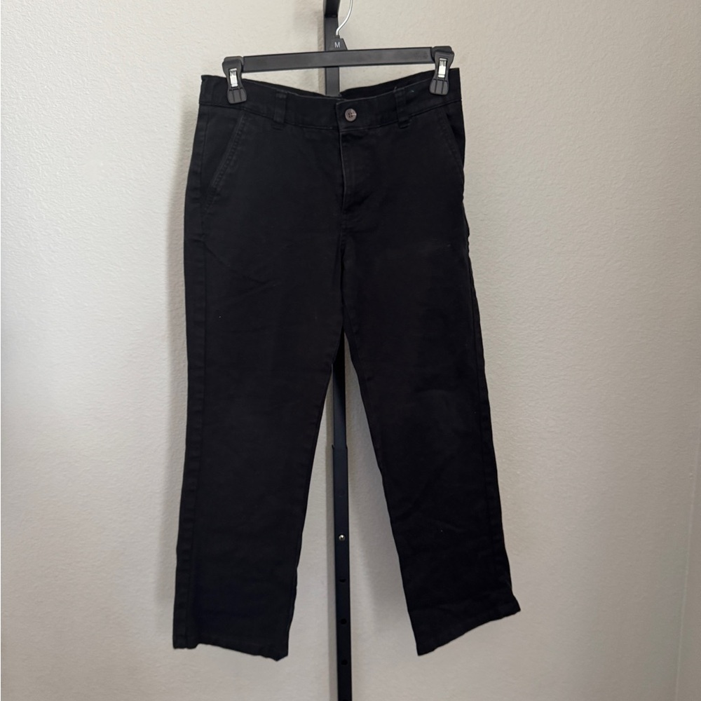 Chaps Kids Casual Black Trousers
